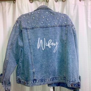 Wifey Jacket from David’s Bridal.